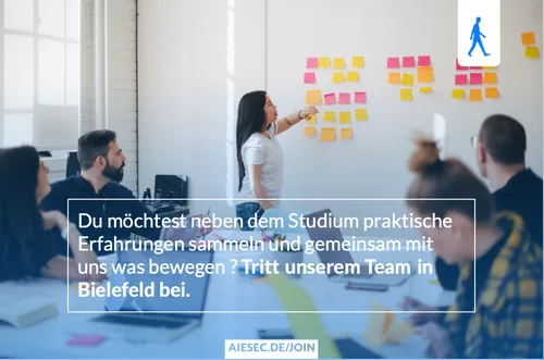 Mitglieder bei AIESEC Bielefeld gesucht 