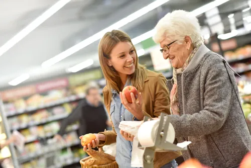 Mobiler Einkaufswagen - Gemeinsam Einkaufen statt alleine zuhause!