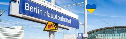 Ukraine-Nothilfe: Unterstützung am HBF in Berlin