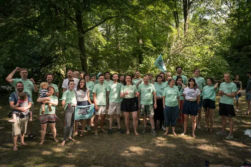 Wahlkampfunterstützung für ein klimapositives Berlin 2030.