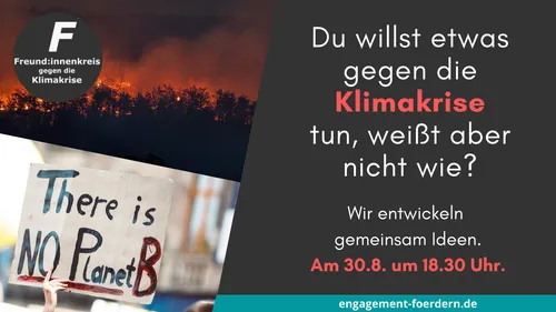 Aktionsideen gegen die Klimakrise entwickeln