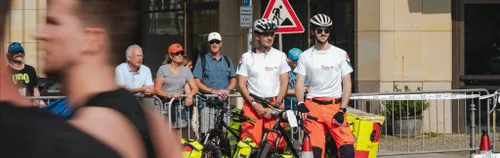 Ehrenamtliche für den Sanitätsdienst in der Fahrradstaffel Berlin gesucht