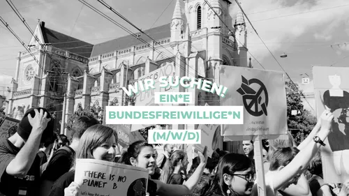 Wir suchen: Bundesfreiwillige*n für die Bereiche Öffentlichkeitsarbeit und Netzwerkaufbau