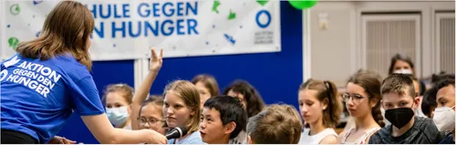 Themenvorträge für unser Bildungs- und Sportprojekt "Schulen gegen den Hunger" - Wo: Schulen in Heilbronn und Umgebung - Thema: Mangelernährung