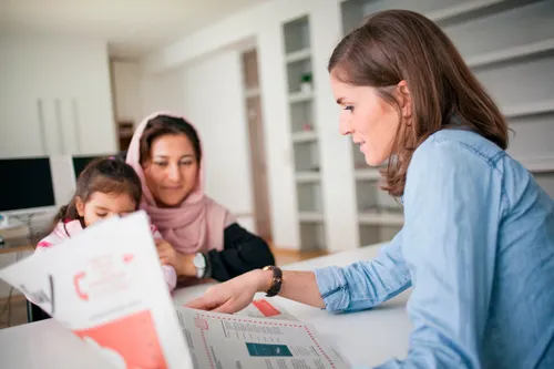 Lese- und Schreibwerkstatt für geflüchtete Kinder