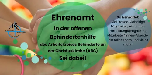 Ehrenamt in der offenen Behindertenhilfe