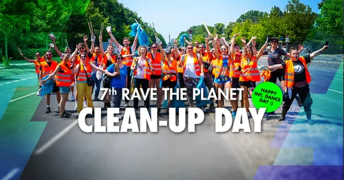 Mach mit beim 7. Clean-Up Day mit Rave The Planet | Berlin | 29. April 2024