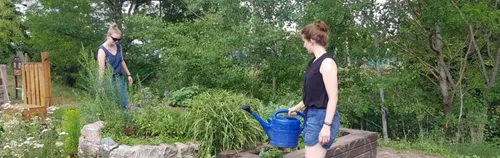 Hilf mit im Klimagarten Wendeschleife!