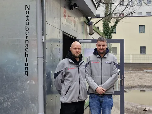 Einsatz in der Notübernachtung Ohlauer Straße 365