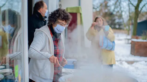 Kochen für die Gäste des Tagestreffs Schuppachburg