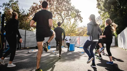 Übungsleiter*in einer Laufgruppe