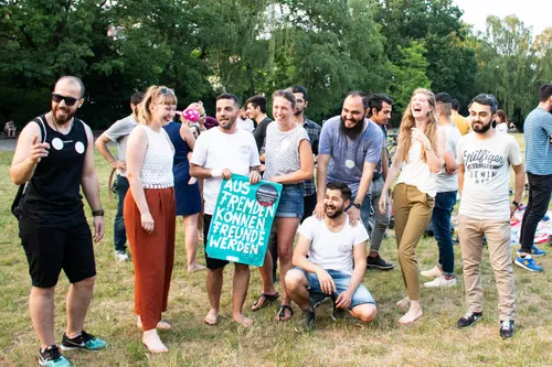 Tandempartnerschaft zwischen Einwander*innen und Locals in Berlin