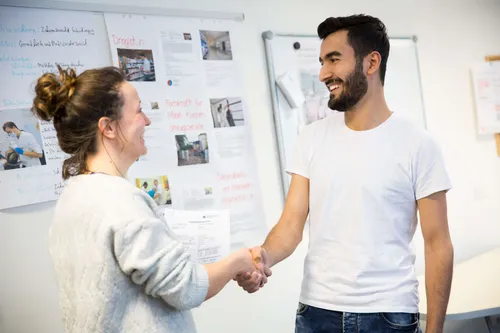 Mentoring für Jugendliche auf Ausbildungsplatzsuche 