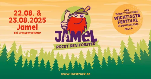 Jamel rockt den Förster 2025 - Rockfestival für Demokratie 