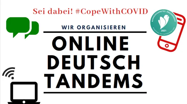 Jetzt von Zuhause helfen: Online-Deutsch-Tandems bei Malteser Integrationsdienst Köln