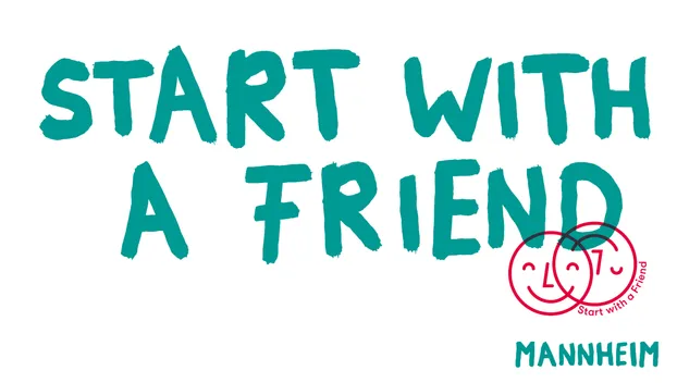 Werde Tandem-Freund*in einer eingewanderten Person! bei Start with a Friend - Team Mannheim