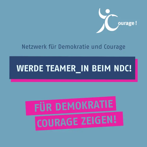 Projekttage "Für Demokratie Courage zeigen" an Schulen in BaWü teamen