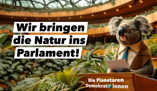 Tiere und Pflanzen ins Parlament! Planetare Demokrat_innen Hamburg