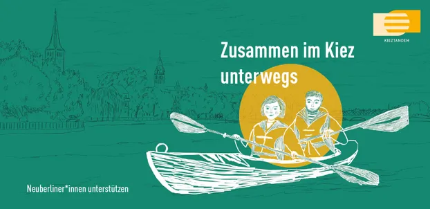 Hilf geflüchteten Menschen beim Ankommen in Berlin bei Projekt KIEZTANDEM