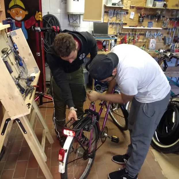 Fahrrad-Kiezwerkstatt Hohenschönhausen bei oskar | freiwilligenagentur lichtenberg