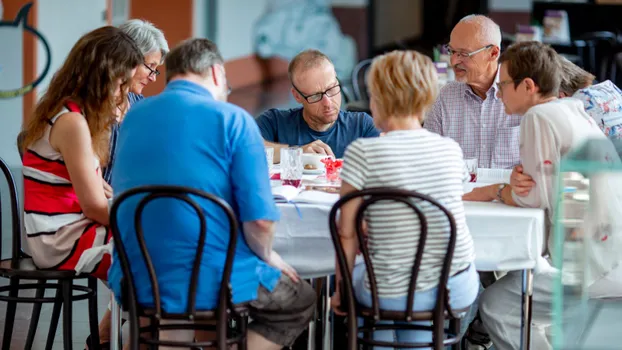 Café der Begegnung in der Jugendkapelle der Nikolaikirche Leipzig by Nikolaitreff - Café der Begegnung