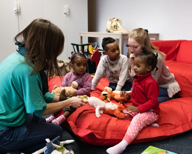 Aktivitäten mit geflüchteten Kindern und Jugendlichen