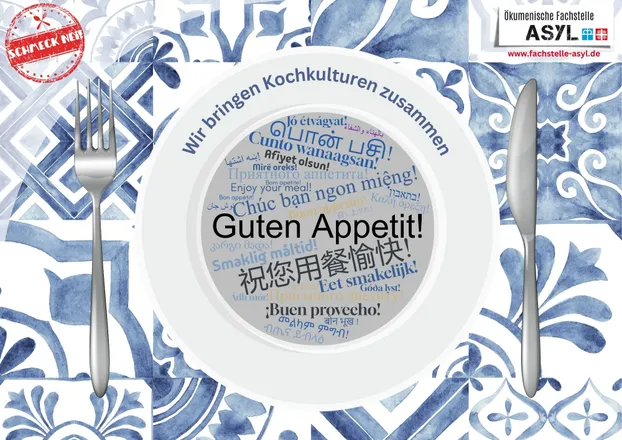 Organisier einen Kochabend mit Geflüchteten für das Projekt "Schmeck nei!"