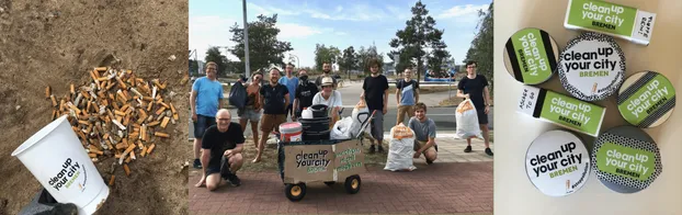 Müllsammeln mit Clean up your City – Bremen bei Clean Up Your City Bremen