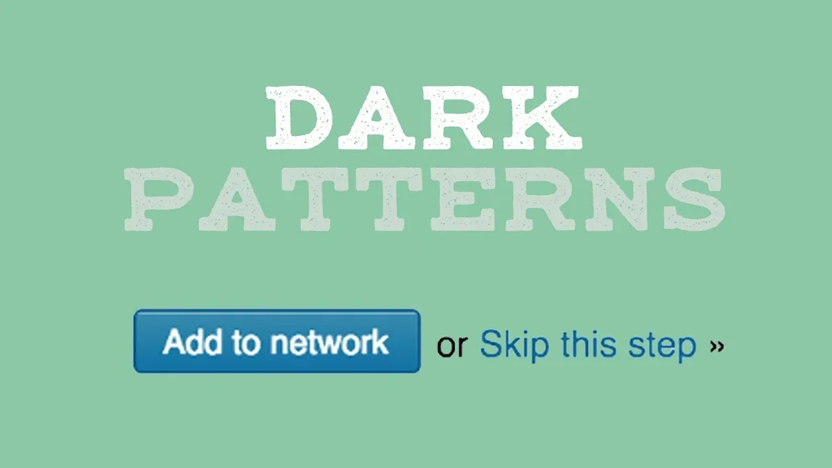 How Dark Patterns Trick You Online