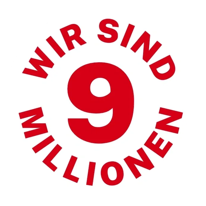 Wir sind neun Millionen!