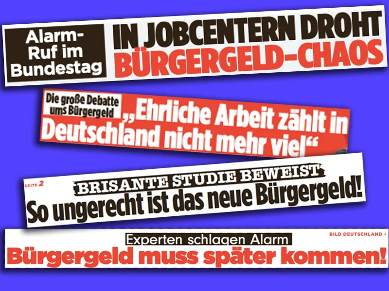 Klassistisch, einseitig, polemisch – so macht „Bild“ Stimmung gegen Erwerbslose | Übermedien