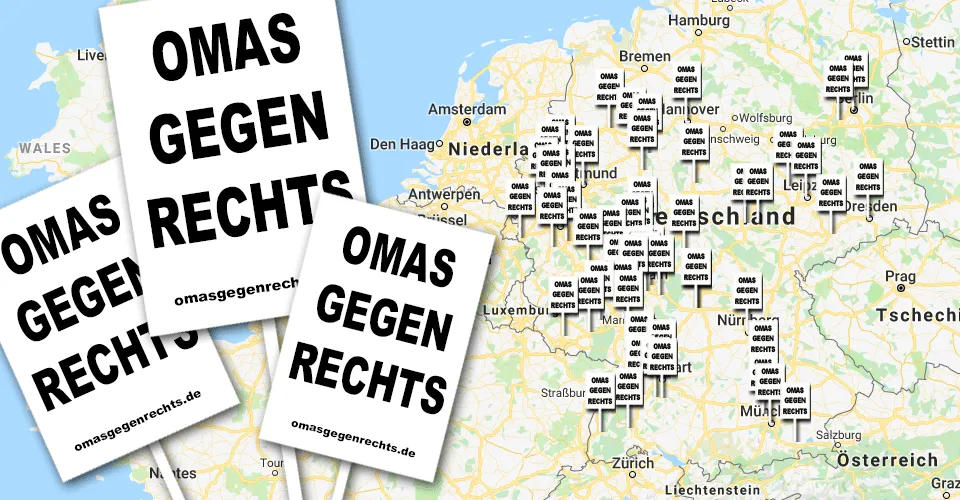 OMAS GEGEN RECHTS - Herz statt Hetze